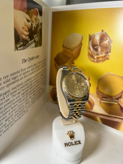 Rolex Datejust Ref. 116233 Super Jubilee Two Tone with Genuine Diamond Dial