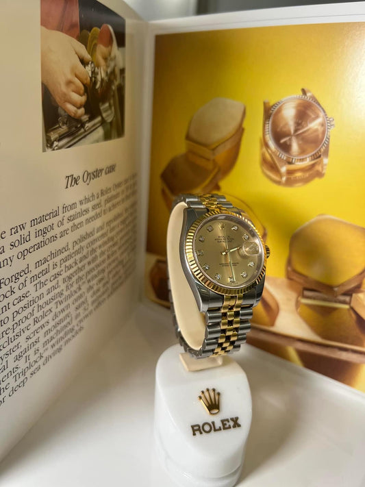Rolex Datejust Ref. 116233 Super Jubilee Two Tone with Genuine Diamond Dial