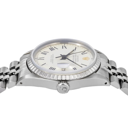 Rolex Datejust 1603 White Buckley Dial
