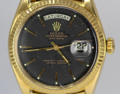 1960’s Rolex Presidential Day Date Ref. 1803 18k Solid Gold